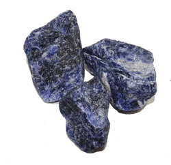 China, glassware and earthenware wholesaling: Sodalite Rough Large /1kg