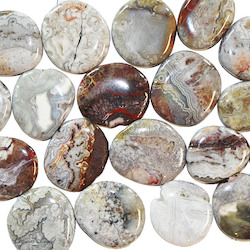 China, glassware and earthenware wholesaling: Crazy Lace Agate Flatstone