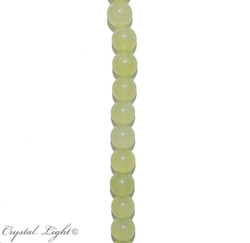 China, glassware and earthenware wholesaling: New Jade 8mm Round Beads
