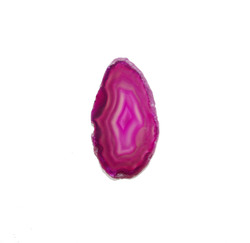 China, glassware and earthenware wholesaling: Pink Agate Slice Tiny