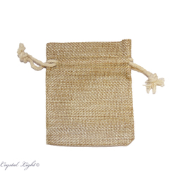 China, glassware and earthenware wholesaling: Hessian Style Pouch Small