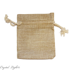 China, glassware and earthenware wholesaling: Hessian Style Gift Pouch Large