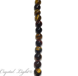 China, glassware and earthenware wholesaling: Mixed Tigers Eye 8mm Round Beads