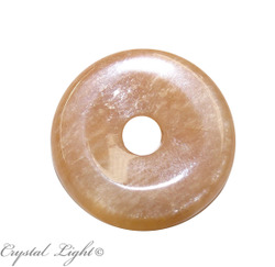 Moonstone Donut Pendant