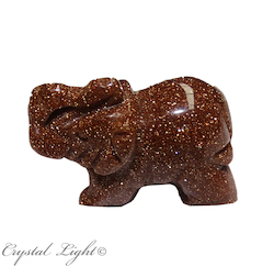 China, glassware and earthenware wholesaling: Goldstone Elephant Small