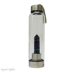 China, glassware and earthenware wholesaling: Fluorite Point Crystal Bottle