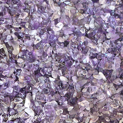 China, glassware and earthenware wholesaling: Amethyst Small Chips/ 250g