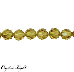 Swarovski Crystal Lime (Round) - 6mm x 20