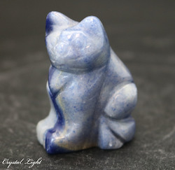 Blue Quartz Cat - Small