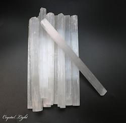 China, glassware and earthenware wholesaling: Selenite Rods 20cm /1kg