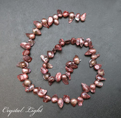 Rose Keshi Pearl Beads