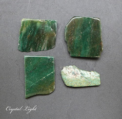 China, glassware and earthenware wholesaling: Fuchsite Slabs/250g