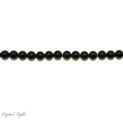 China, glassware and earthenware wholesaling: Black Onyx 10mm Beads