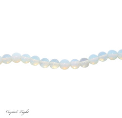 China, glassware and earthenware wholesaling: Opalite 10mm Beads