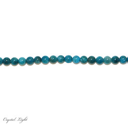 China, glassware and earthenware wholesaling: Blue Apatite 6mm Beads