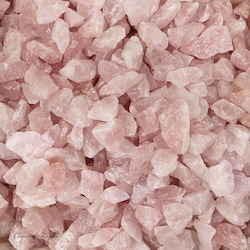 China, glassware and earthenware wholesaling: Rose Quartz Rough Small/ 500g
