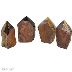China, glassware and earthenware wholesaling: Tiger's Eye Cut Base Point