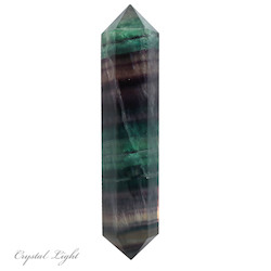 China, glassware and earthenware wholesaling: Rainbow Fluorite DT Point