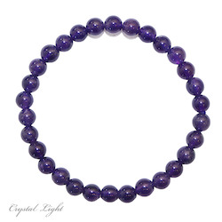 China, glassware and earthenware wholesaling: Amethyst 6mm Bracelet