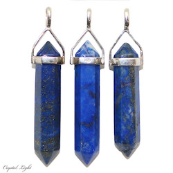China, glassware and earthenware wholesaling: Lapis Lazuli DT Pendant Sterling Silver