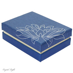 China, glassware and earthenware wholesaling: Blue and Gold Lotus Gift Box