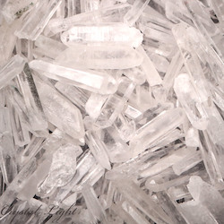 China, glassware and earthenware wholesaling: Quartz Points A-Grade/ 100g