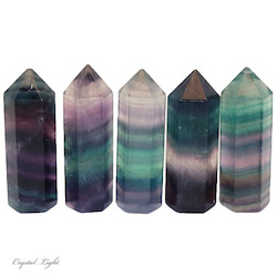 China, glassware and earthenware wholesaling: Rainbow Fluorite Point - Small