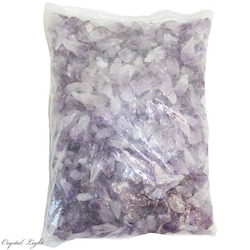 China, glassware and earthenware wholesaling: Amethyst Rough Points/ 5KG Bag