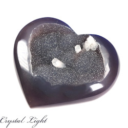 China, glassware and earthenware wholesaling: Agate Druse Heart Large