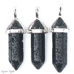 China, glassware and earthenware wholesaling: Lava Double Terminated Pendant