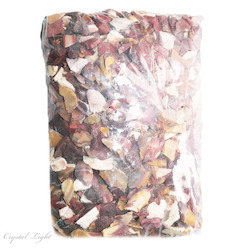 China, glassware and earthenware wholesaling: Mookaite Rough Chips/ 5kg Bag
