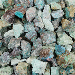 China, glassware and earthenware wholesaling: Chrysocolla Rough/ 300g