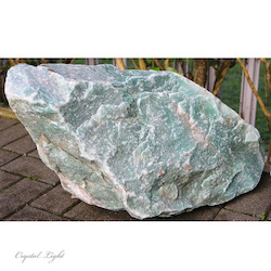 China, glassware and earthenware wholesaling: Green Aventurine Large Rough Piece