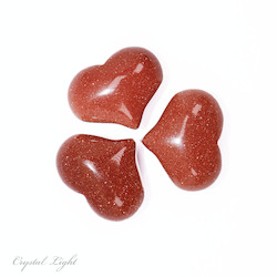 China, glassware and earthenware wholesaling: Goldstone Small Puff Heart