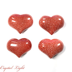 China, glassware and earthenware wholesaling: Goldstone Small Puff Heart