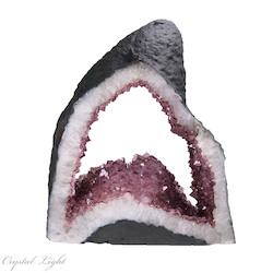 China, glassware and earthenware wholesaling: Amethyst Geode Slice 