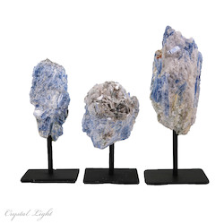 China, glassware and earthenware wholesaling: Blue Kyanite on Stand