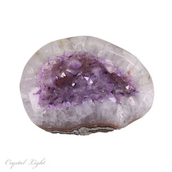 China, glassware and earthenware wholesaling: Amethyst polished druse