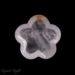 China, glassware and earthenware wholesaling: Clear Quartz Flower Dish