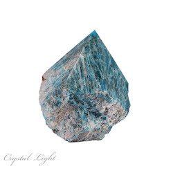 China, glassware and earthenware wholesaling: Blue Apatite Cut Base Point