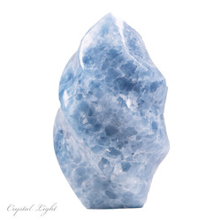 China, glassware and earthenware wholesaling: Blue Calcite Flame