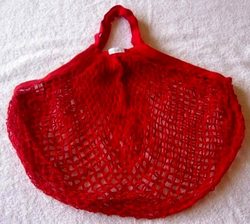 E-String Bag - Red Short Handle