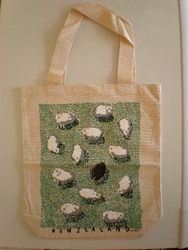 Carry Bag with New Zealand Sheep