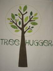 Gift: Tree Hugger Tea Towel