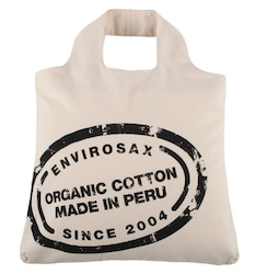 Gift: Envirosax  - Organic Cotton Made in Peru