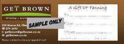Cosmetic: Get Brown GIFT VOUCHER- Multiples of $10