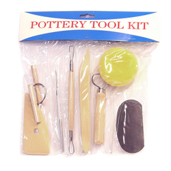Artist supply: Pottery Tools Set of 8