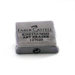 Artist supply: Faber-Castell Kneaded Eraser