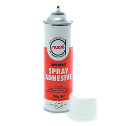 Artist supply: Nuart Spray Adhesive 350g