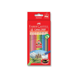 Faber-Castell Grip Permanent Coloured Pencil Sets